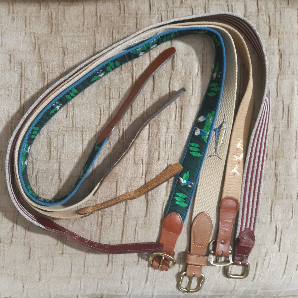 4 Beautiful Vintage Belts !!